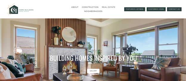 C&M Home Builders’ website